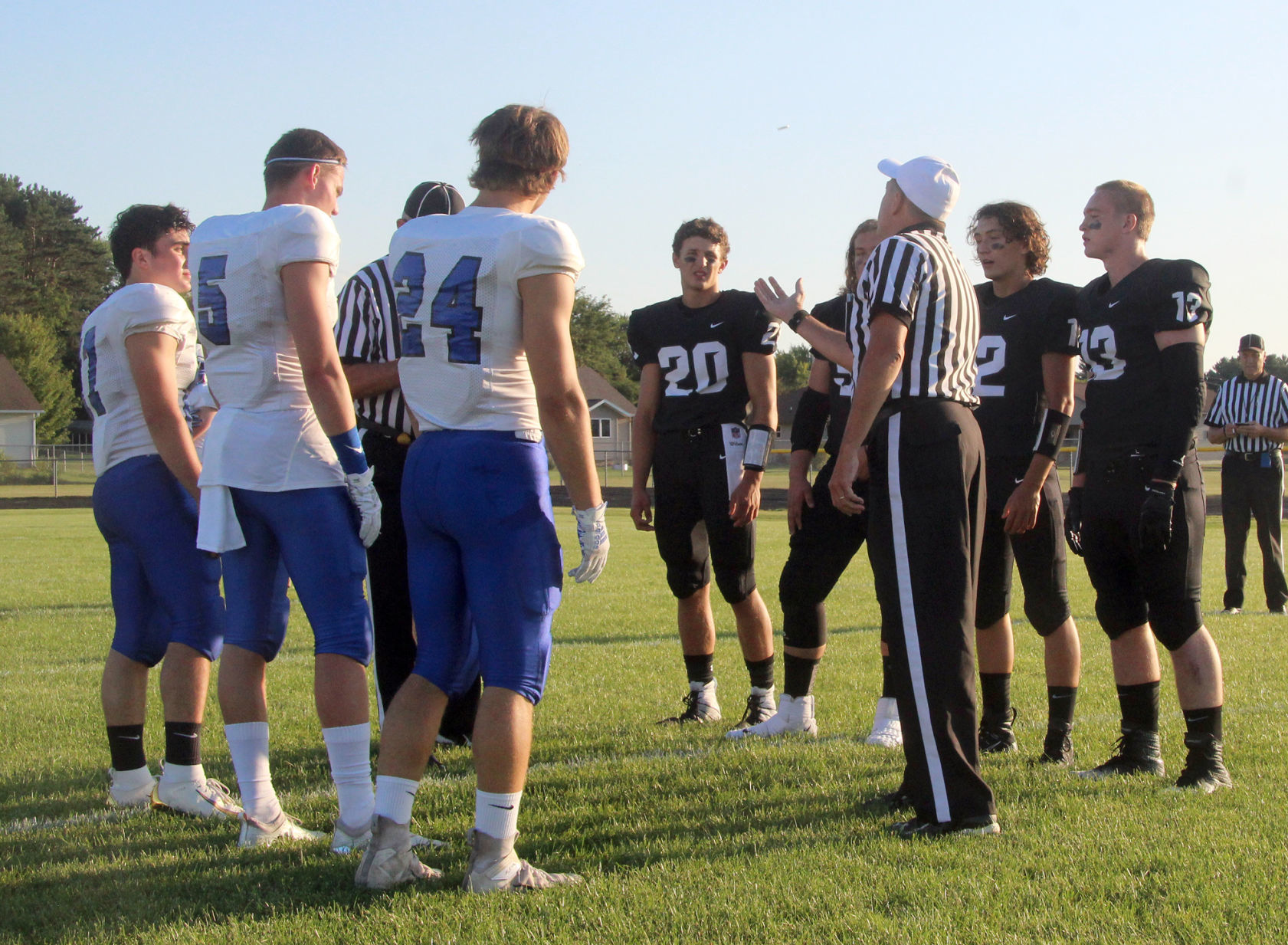Saint Croix Falls at Bloomer football 8-23-19